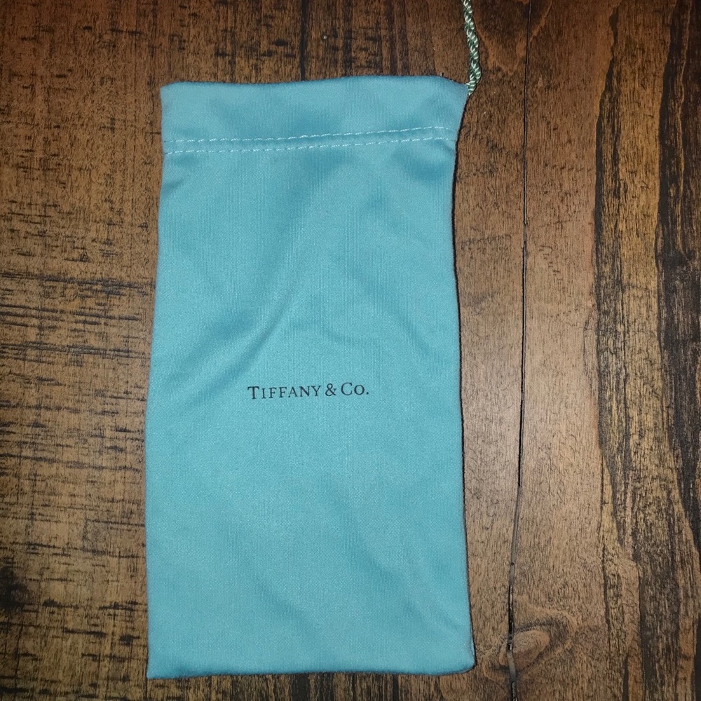 Tiffany and company eye glass bag